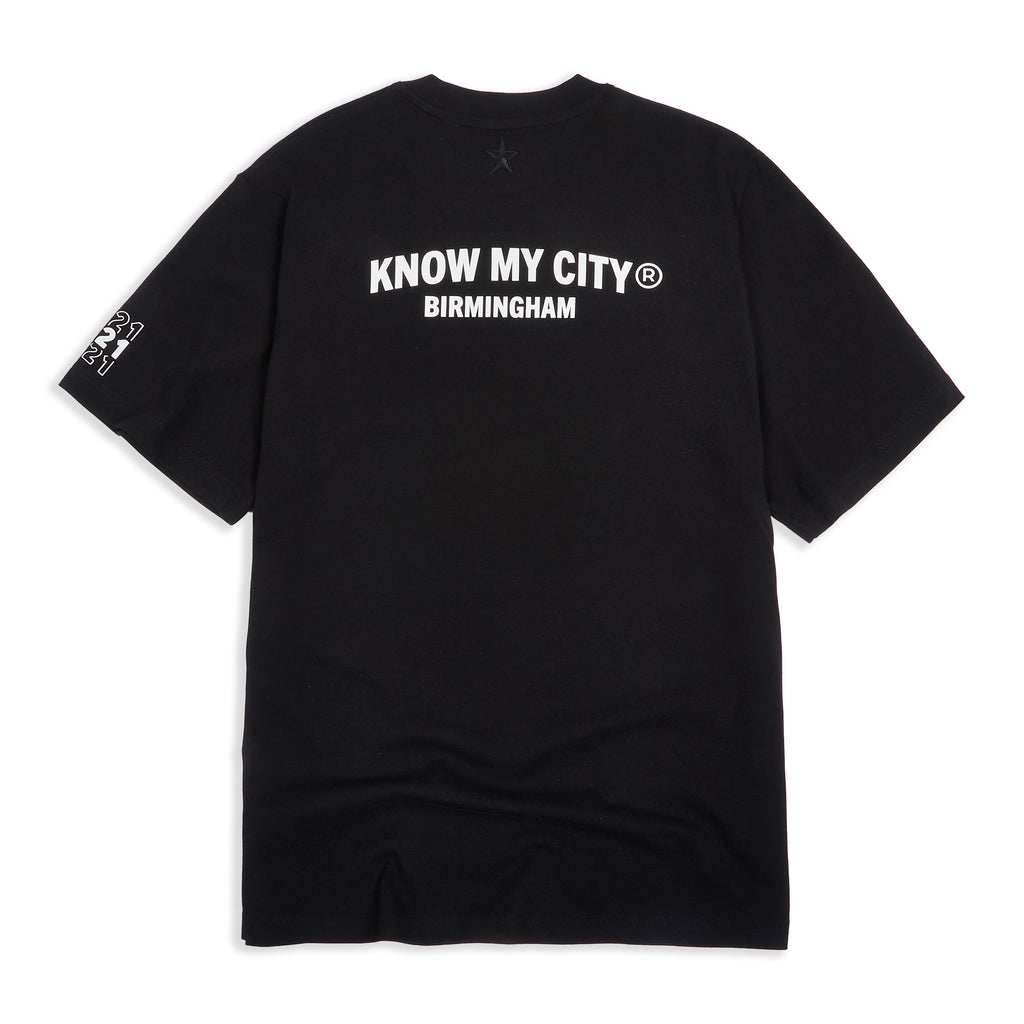 Know My City® – Back Logo Heavyweight T-Shirt