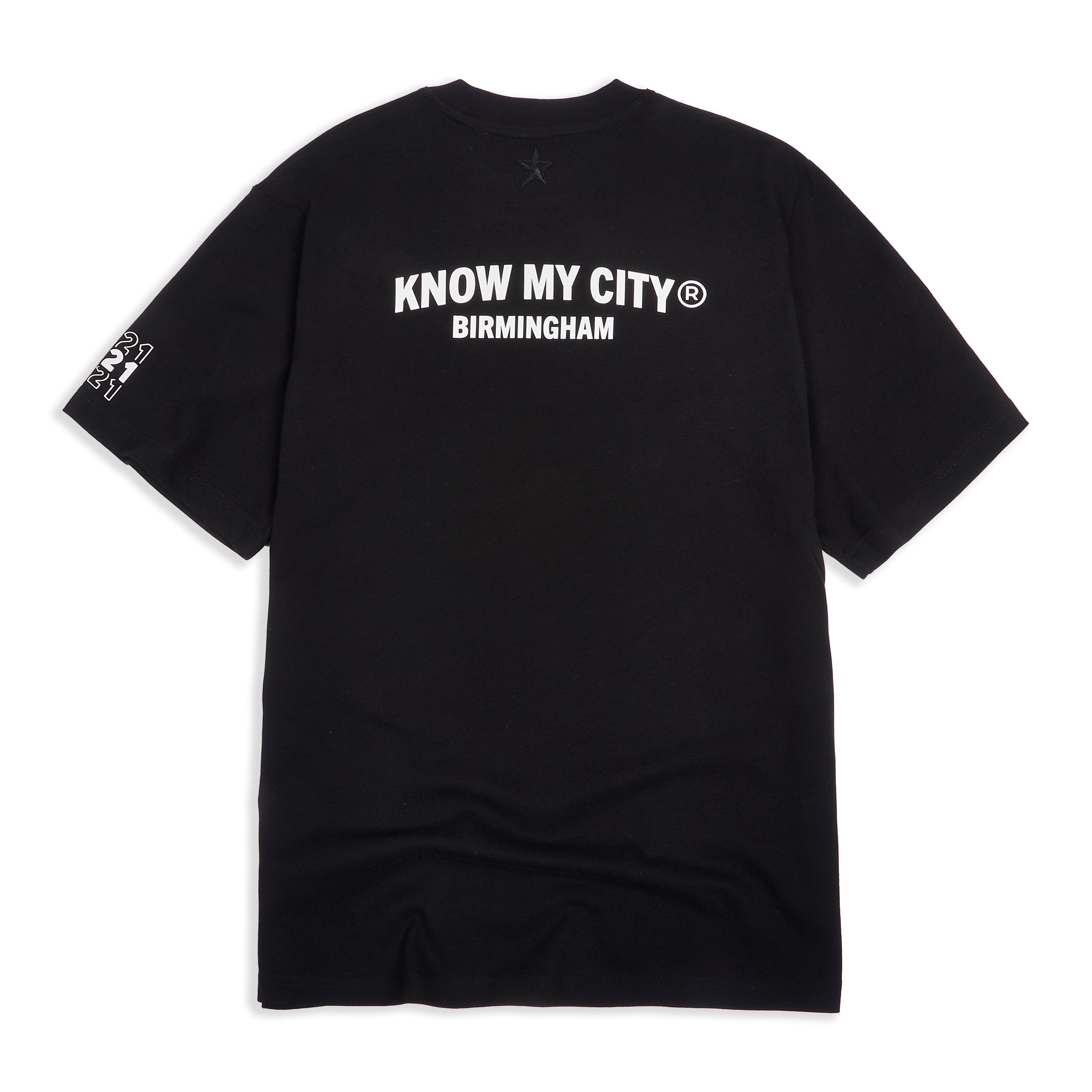 Know My City® – Back Logo Heavyweight T-Shirt
